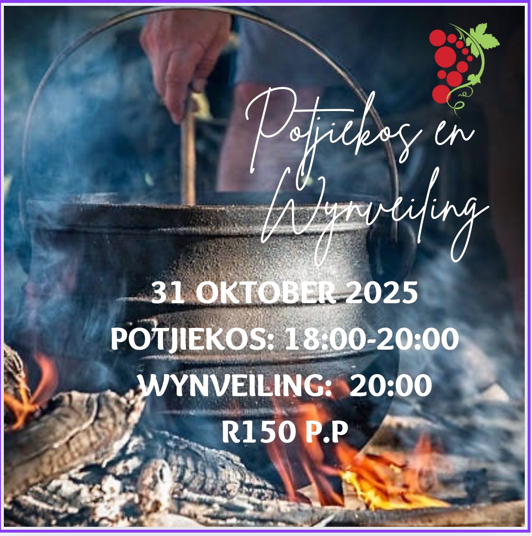Potjiekos en Wynveiling 2025